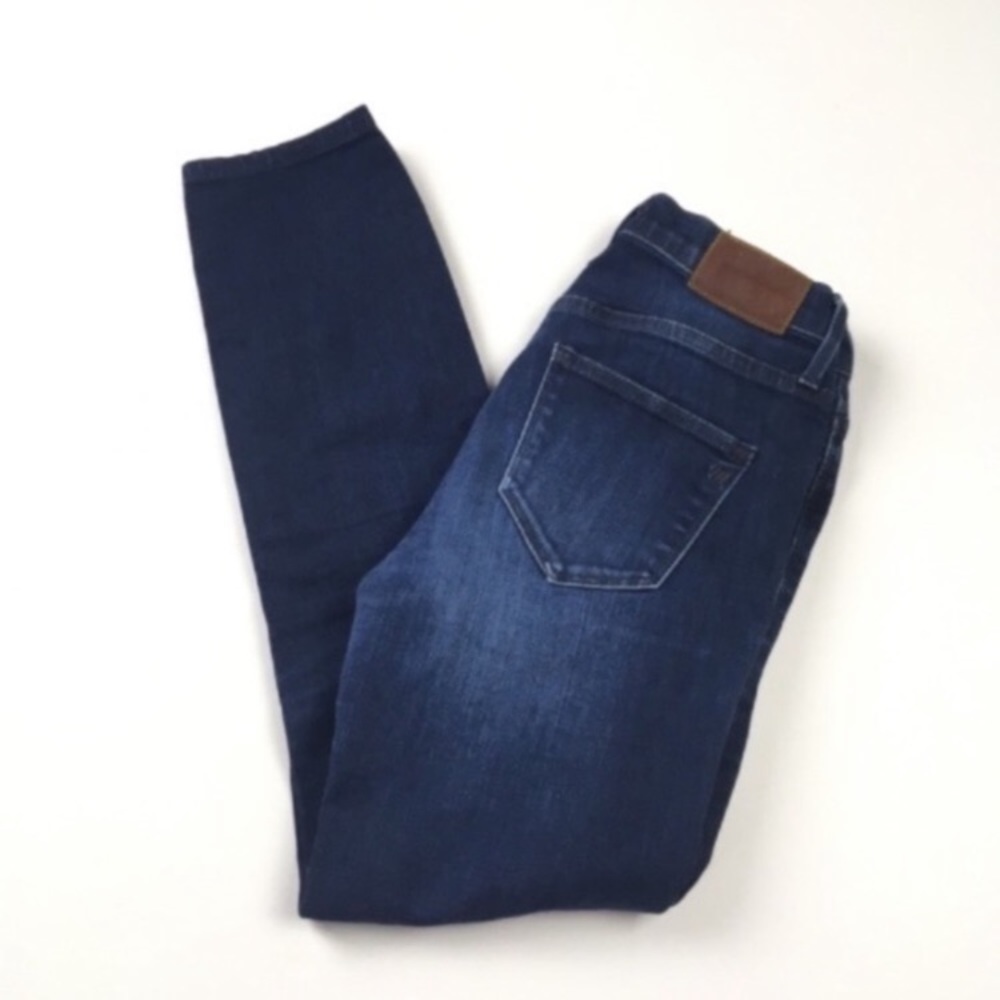 Madewell 9” Skinny Dark Wash Mid Rise Jeans Women’s Sz 25